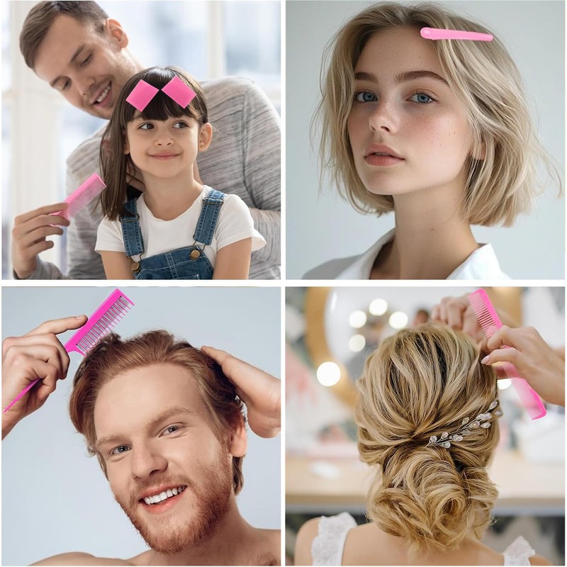 15PCS Peines para Peinar el Cabello Mujer, con 2 Velcro