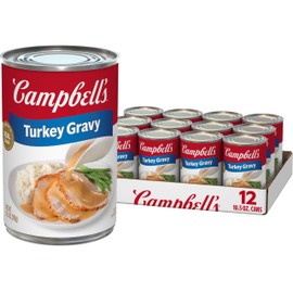 Campbell’s Turkey Gravy, 10.5 oz Can (12 Pack)