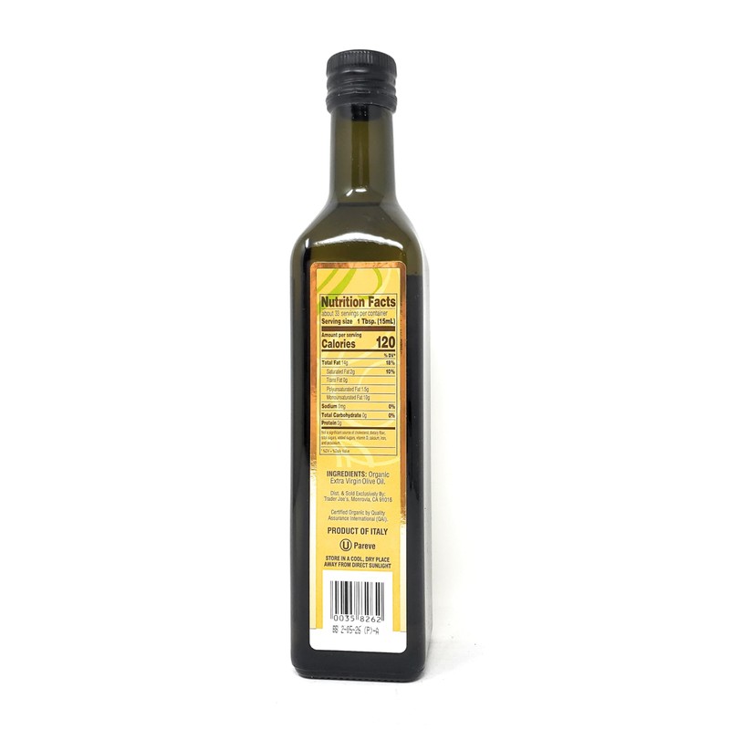 Generic 100% Italian Organic Cold Pressed Extra Virgin Olive Oil,