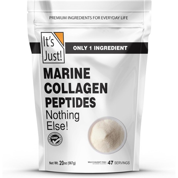 It's Just! - Marine Collagen Powder, Easy to Mix, Protein