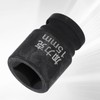 HARFINGTON 4 Point Square Socket 1/2" Drive 15mm Metric Square