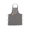 Alanna Jones Striped Unisex Adjustable Apron with Pockets - Cotton
