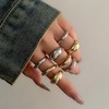 Harry and Henry Chunky Gold Rings for Women Non Tarnish