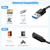 MZHOU USB C Female to USB Male Adapter with 10Gbps,