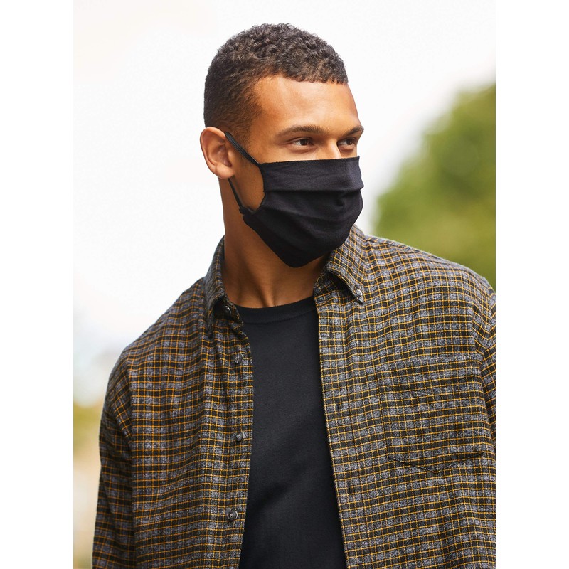 Pleated Adult Face Mask Elastic 5 Pack Adult Elastic Mask