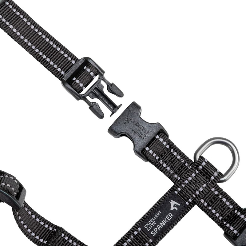 EXCELLENT ELITE SPANKER No Pull Dog Harness Reflective Nylon Vest