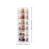 Thanksgiving Maple Leaf Glitter Nails Art Sequins 3D Fall Maple