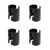 8 Pcs Wire Shelf Clips for 1" Post - 4