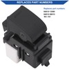 Obaee Power Window Switch Button Front Rear Passenger Side Compatible