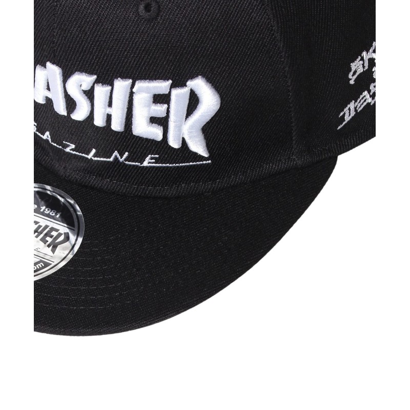 Slasher THR-C03 MAG LOGO CAP Classic Flat Cap (Polyester Surge)