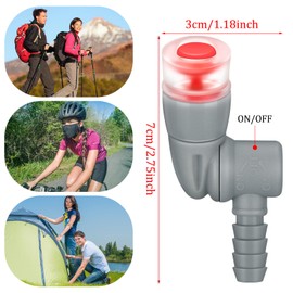 Vertintong 2 Pcs Bite Valve Replacement Bite Valve Nozzles Silicone Mouthpiece Parts Replacement Compatible with Osprey Packs Hydraulics Reservoirs Hydration Reservoir Water Bladder Accessories