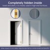 7" 2 pcs Hidden Hinges for Doors Invisible Hinges Concealed
