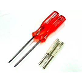 Edurable Retro Video Game and System console Cleaning and Repair Security Bit Tool Set 4P