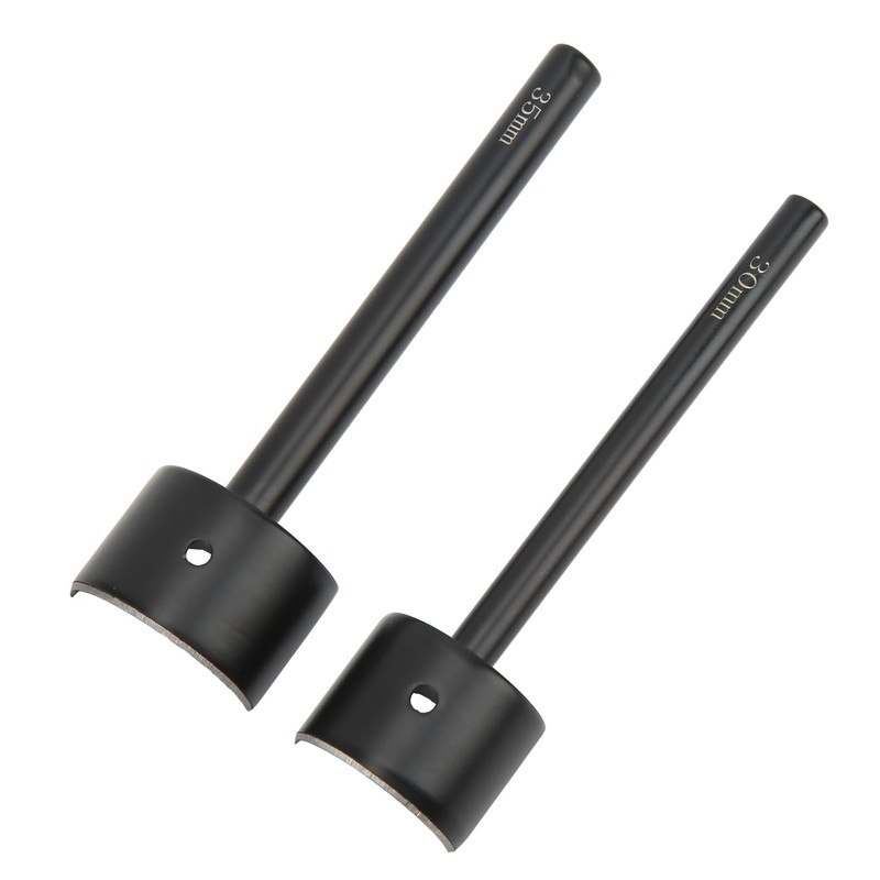 2pcs Half Round Cutter Punch 30mm 35mm DIY Making Incisive