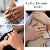 Bestyle Stainless Steel 8mm Wide Celtic Knot Eternity Wedding Engagement
