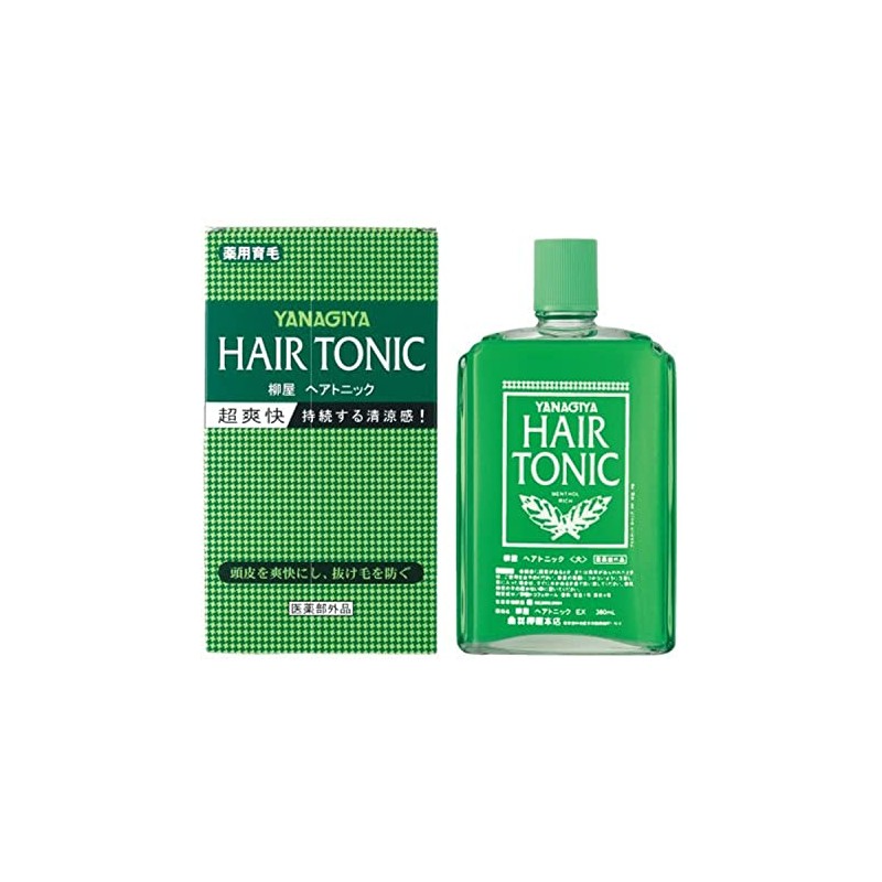 Yanagiya Hair Tonic Large 12.2 fl. oz. (360 ml)