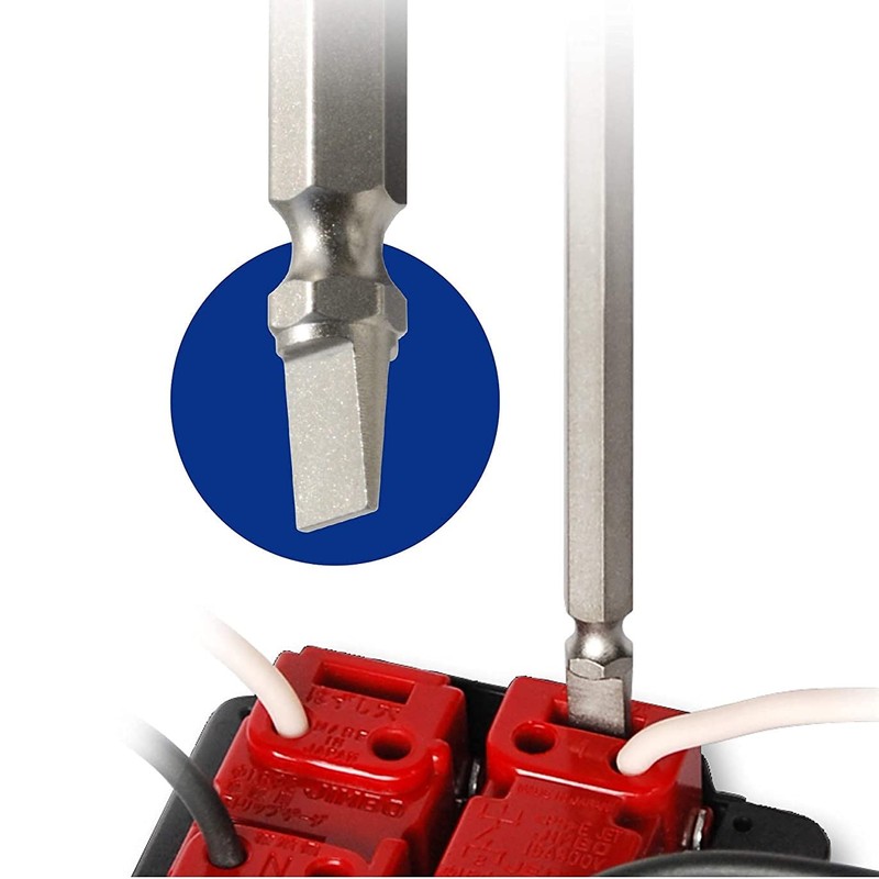 ANEX Ratcheting Screwdriver Ball Handle, Japanese Heavy Duty Magnetic Bit