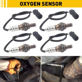 LIANGREN 4X Motorcraft Oxygen O2 Sensor for Ford F150 Pickup 4.2L 4.6L 5.4L 1997-2008