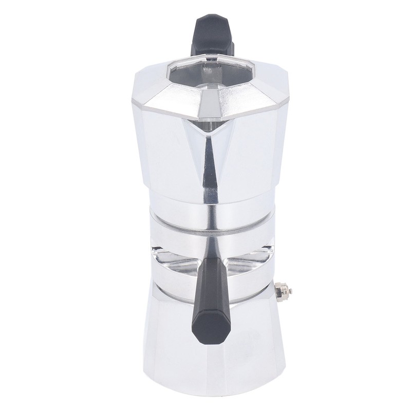 120ml 2 Cups Double Valve Moka Pot Aluminum Alloy Moka