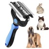 AXEFUN 3-in-1 Pet Deshedding Tool – Grooming Brush for Dogs