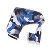 1x Premium PU Camouflage Pattern Blue Golf Blade Putter Cover