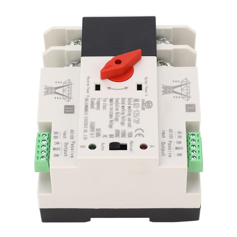 Hilitand NLQ3-125/2 Auto Transfer Switch, Dual Power Supply Auto Switch,