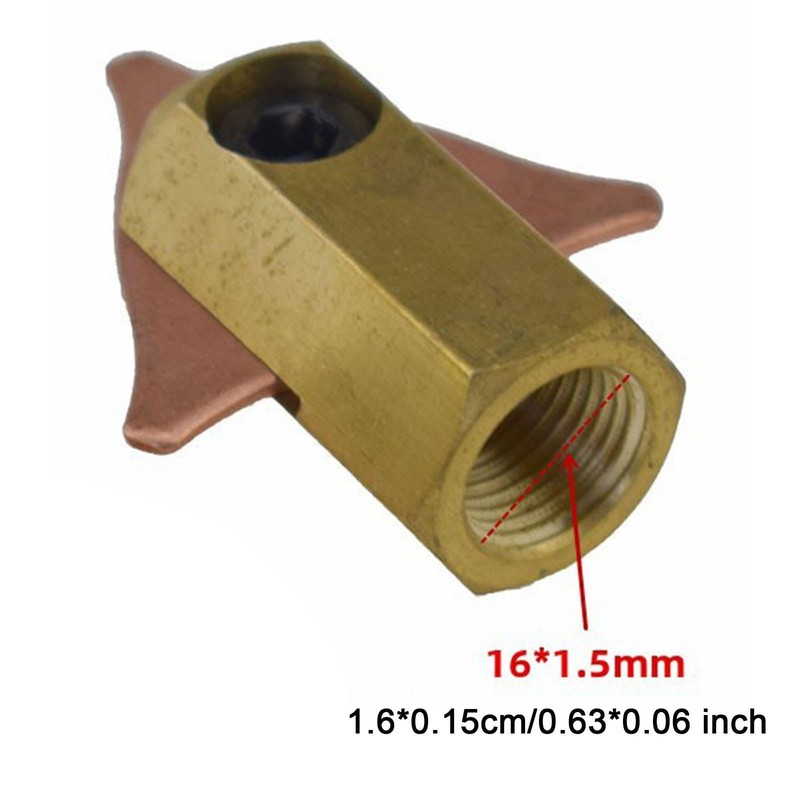 Ronyme Spots Welding Tip Detachable Triangle Piece Spots Welding Sliding