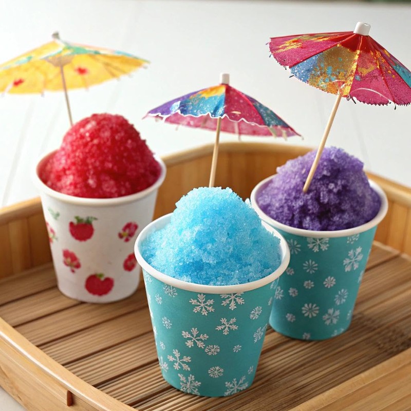 Hawaiian Shaved Ice S700 Kid-Friendly Snow Cone Machine Kit with
