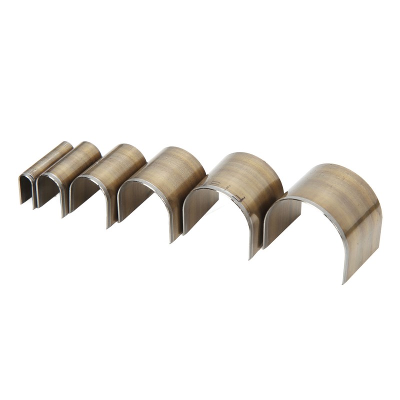 10 Pcs Leather Cutting Mold Hand Made DIY Semi Circular
