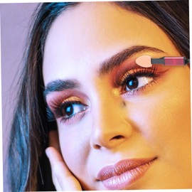 PACKOVE 30pcs Dual Ended Eyeshadow Applicators Versatile Eye Makeup Tools for Women Durable Sponge Sticks for Glitter Lip Brush and Face Painting for Makeup Artists and Beauty Random Color