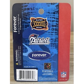 Forever Collectibles TOM BRADY New England Patriots SUPER BOWL Ring Base 4” Bobblehead NIB!