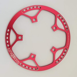 London Craftwork Bicycle Chainring 53T CNC Aluminium Alloy Mountain Bike Single Crank Chain Ring Repair Parts Red