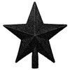 SULOLI 19cm Star Christmas Tree Plastic Star with Sequins Topper