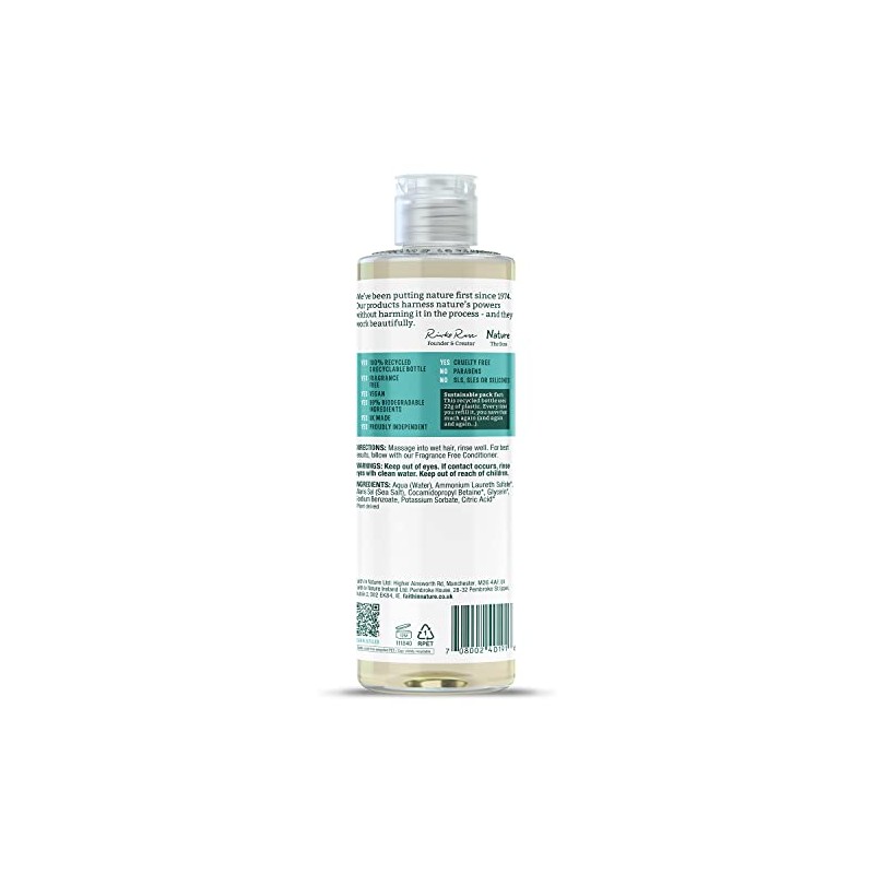 Faith in Nature Shampoo - Fragrance Free 400Ml