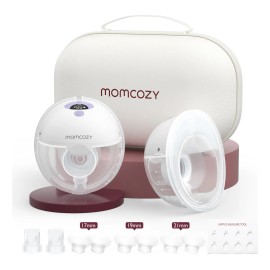 Momcozy Extractor De Leche Eléctrico Portátil M5 Púrpura Paquete De 2, Extractor Leche Manos Libres Para Lactancia Materna