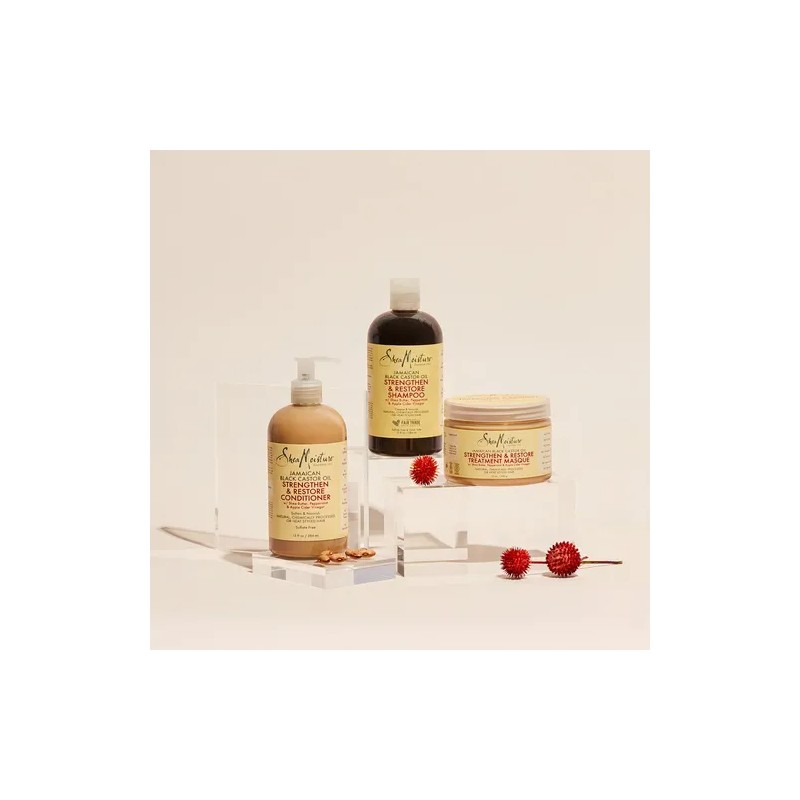 Acondicionador Shea Moisture Jamaica Castor Oil 384 Ml