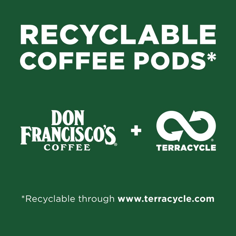 Don Francisco's Breakfast Blend Medium-Dark Roast Coffee Pods - 24