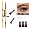 Double heads Eyebrow Tattoo Pencil,2 in 1 Eyeliner Pencil, with