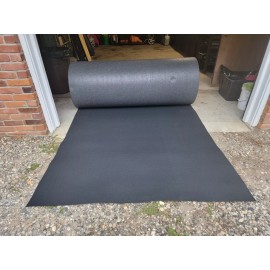 OEM 5 Yards Premium Black OEM  Automotive Carpet with Backing 69" x 94"
