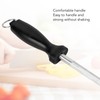 Knife Sharpening Steel Fine Groove Sharpener Rod Round 8in for