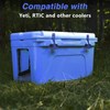 RUHUALIFE 2 Pack Blue Lid Latches Replacements Hard Cooler Handle