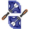 Single Handle 90 Degree Right Angle Clamp - Adjustable Aluminium
