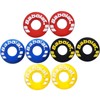 XIXILINRUIYUN 4 Pcs Rubber Tire Shape Vibration Dampener Durable Tennis