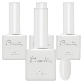iBit Betterone Nude Skin Syrup Gel Nail, BT-100 Nude White, 10ml, 4 pcs / 아이빛 베러톤 누드 스킨 시럽 젤네일, BT-100 누드화이트, 10ml, 4개