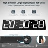 CHKOSDA Digital Wall Clock with Large Display, 28.4‘’LED 6-Digit Large