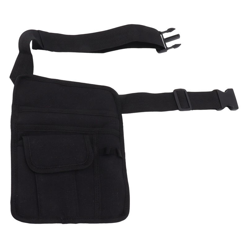 Restaurant Belt Bag Adjustable Portable Lightweight Canvas Waiter Waist Bag