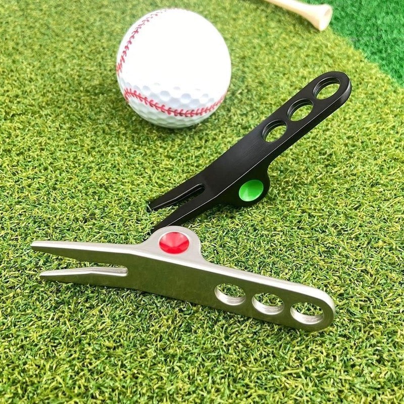 Opemg 1 x Silver Resistant Golf Ball Fork Pivot Pivot