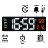 Opis Clock 1 (XXL White & Orange) – Extra Large
