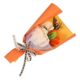 TOVINANNA 1set Eternal Flower Soap Rose for Valentine Day Anniversaries and Weddings Handmade Realistic Soap Flowers Decorative Ornament for Home and Special Occasions