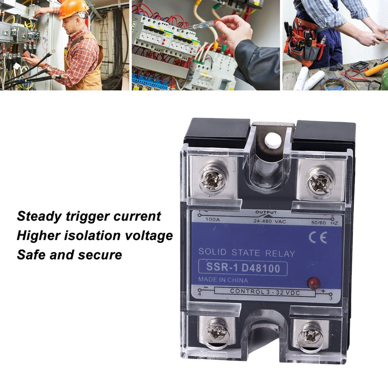 Solid State Relay Single Phase DC to AC SSR with
